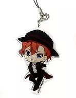 [Secret] Chuya Nakahara (Black Age) 「 BUNGO STRAY DOGS DEAD APPLE Puchi-musume Trading Acrylic Strap 」