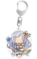 Shiraishi tsumugi Nouvelle Tricolor ver. Chimadol Acrylic Key Holder "idol Master MILLION LIVE!"