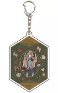 Brune-Lapan : "the handsome revolution : Alice and the Magic of Love グラフアートデコル Acrylic Key Holder"