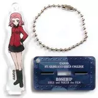 Rose Hip "GIRLS & PANZER Theater Acrylic Key Holder Collection with Stand ver. B"