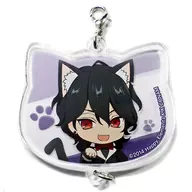 Sakuma 0 "Ensemble Stars! in Namja town ~ Cat * Festival ~ Cat-shaped Acrylic Charm Collection A"