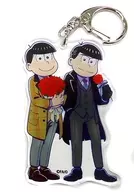 Karamatsu & Jujushimatsu 「 Osomatsu san ×PRONTO 3 rd edition pair acrylic key holder collection 」
