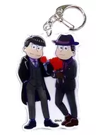 Karamatsu & Todomatsu "Osomatsu-san ×PRONTO 3ª Coleção de Pares Acrílico de Chaves"