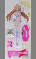 Shokuhou Misaki DENGEKI BUNKO Acrylic Stand "Shinkai A Certain Magical Index" 25th Anniversary Commemorative DENGEKI BUNKO Autumn Festival 2017 Goods