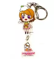 Hanayo Koizumi & Corollo Kuririn "Puchiguru Love Live! x Sanrio Character Connectors 2 Acrylic Key Holder μ's"