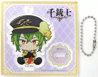 Cutlery Acrylic Stand Key Holder "The Thousand Musketeers" Island Festa in Yokohama / Hakkeijima Sea Paradise Goods