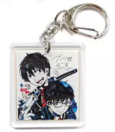BLUE EXORCIST SQ. JF2019 Special Acrylic Key Holder "Jump Festa 2019" SQ. Booth Attendee Bonus