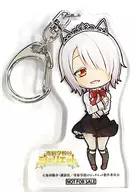 Chartreux Westia Mokoshi Mini Character Acrylic Key Holder "Blu-ray Boarding School Juliet Volume 3" Animate Purchase benefits