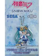 Miku Hatsune (SNOW MIKU 2016), mascota de la cadena de teclas acrílica "Character Cter Vocal series 01 Miku Hatsune"