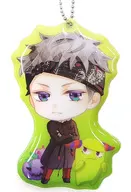 Miroku Tono "B-PROJECT 2nd Anniversary GOODS DAY DARK in the HALLOWEEEEN Trading" Vivid Die-cut Key Holder 2nd Anniv. SDver "