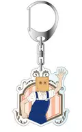 Kameburo Acrylic Key Holder "Gaikotsu Bookstore Owner Mr. Honda"