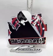 El personaje principal (cara lateral) "Persona 5 Akechi Gorō 's Beautiful Daily Trading Acrílico Stand Command Ver."