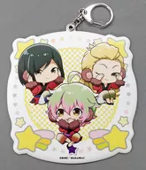 Colorful Fluffy Key Holder "idol Master SideM : Why Mini!"