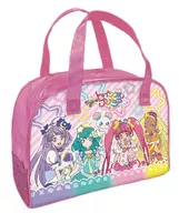 Una bolsa de Boston a rayas "Star ☆ TWINKLE Precure"