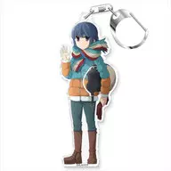 Porta-chaves acrílico Shima Rin "Yuru Kan △"