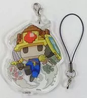 Kakedashi Braver "#Compass Battle Theory Analysis System Connected Acrylic Key Holder Hero B" Battle Conference 2019 Goods