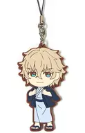 Gawain Rubber Strap Mini Character Russo-Reijonzu "Ichiban KUJI Fate/EXTRA Last Encore ~ Hot Spring Trip of Yu and Musicians ~" F Prize