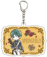 Springfield "The Thousand Musketeers Graph Art Design Acrylic Key Holder 01. ACKA"