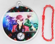 Sankiko Clear Ball Chain Acrylic Charm "Dolifess! R"