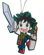 Kikuhisa Midoriya : "MY HERO ACADEMIA Drawing Official Deformed Character Trading Rubber Key Holder"