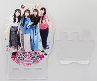 Momoiro Clover Z (roupa informal) suporte acrílico "Nippon Broadcasting Momoiro Clover Z Momo Kuro Kurabu Xoxo ~ Valentine DE NIGHT ~ Z! 2019" Ura' "