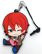 Shinkai Hayato "Yowamushi Pedal GLORY LINE Valentine Party" Limited time SHOP @ MARUI Petanko Rubber Strap Valentine ver. "
