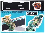 JOJO'S BIZARRE ADVENTURE Part 2 Battle Flow Acrylic Stand "ARAKI Hirohiko Original Art Exhibition JOJO - The Ripple of Adventure -" Lawson Minato Roppongi-dori Store Limited