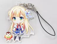 Silvia (SD/Uniform) "Kinkoi: Golden Loveriche -Golden Time - Heroine collection A type acrílico key holder"