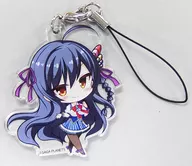 Jogasaki 絢華 (uniformado / boca cerrada) "Kinkoi: Golden Loveriche -Golden Time - Heroine Collection B Type Acrílico Key Holder"