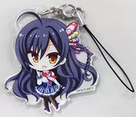 Jogasaki 絢華 (uniforme / boca aberta) "Golden Love Riche -Golden Time - coleção de heroína B tipo acrílico chaveiro"