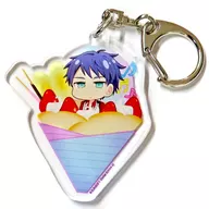 SHUNSUKE FUJISAKI "Character Kure! meets Op8 #Trading Crepe Acrylic Key Holder (SDver.)"