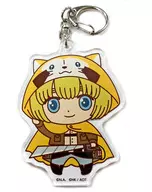 Armin Arlert "Araiguma Lascar x Attack on Titan Okami Trading Acrylic Key Holder"