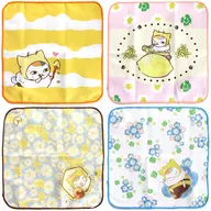 4-Type Set Hand Towel "Ichiban KUJI Natsume's BOOK of FRIENDS ~ Mitsuba Chi Nyanko-sensei no Sweet Moment ~" F Prize