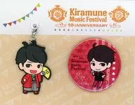 Nyuno Free Charm & metal badge Set "Kiramune Music Festival ~ 10th Anniversary ~"