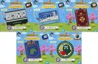 全5種セット ラバー雑貨コレクション 「一番くじ どうぶつの森～しんせいかつ・まいにちがとくべつ～」 G賞