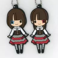 Petit milady rubber key ring (2-piece set) "petit milady 5th LIVE 『 Howling! 』"
