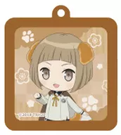 Toshiro MAEDA "Zoku TOUKEN RANBU HANAMARU Zoku to Kataninu Ranmai - Hanamaru -? Rubber Key Holder Collection Square Vol. 1"