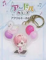 Kasumi Momose Balloon Collection Vol. 1 Acrylic Key Holder "Anydol Colors x 76 Cafe Sirius Cafe"
