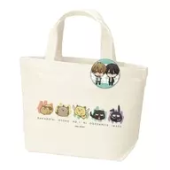 Group / Junta & Takahito Tote Bag with metal badge "Dakaretai Otoko 1-i ni Odosarete Imasu"