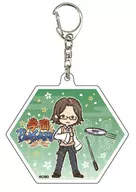 Motonari MORI "Gakuen BASARA acrílico Key Holder 01. Graph Art Design"