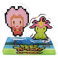 Tachikawa Mimi & Parmon "Digimon Adventure × VILLAGE VANGUARD Acrílico Stand Collection (par)"