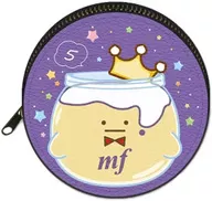 Design 05 (Osaka-Sōgo / Ohsama Purinbin-stuffed Ver.) Round leather case "Idolish7"