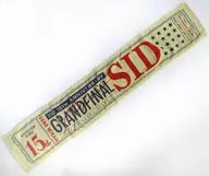 シド マフラータオル 「SID 15th Anniversary GRAND FINAL at 横浜アリーナ ～その未来へ～」
