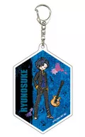 "GANG×ROCK Acrylic Key Holder 01. Graphic Art Design" by Ryunosuke Kurusu