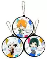 Kujukuichiki & Kitamura 想楽 & Kiyosumi Kuro Rubber Strap 3-piece set "Blu-ray/DVD Idlemaster SideM Mini!" Bônus especial de compra de sofmap