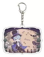 Aran 「starlit blue topia グラフアートデザイン アクリルキーホルダー 02.人狼Ver.」