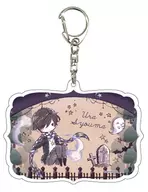 宇良星真 「星屑ヘリオグラフ グラフアートデザイン アクリルキーホルダー 02.人狼Ver.」