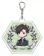 Nitomoe ARISUGAWA' Ore sama Residence - Arisugawa VS Saionji - Acrylic Key Holder 01. Graph Art Design'
