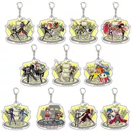 Set of 11 Types 「 Persona 4 The Golden Acrylic Key Holder 01. Graph Art Design 」