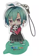 Ryokusen "Nishisanji ×nicocafe 2 nd Acrylic Stand Strap Ohanami Ver."